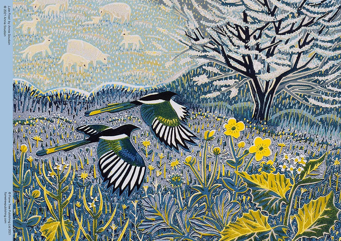 Annie Soudain Late Frost 500 Piece Jigsaw Puzzle