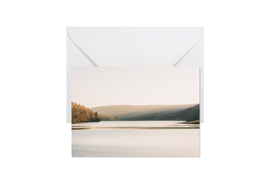 Derwent Dam - Blank Greetings Card