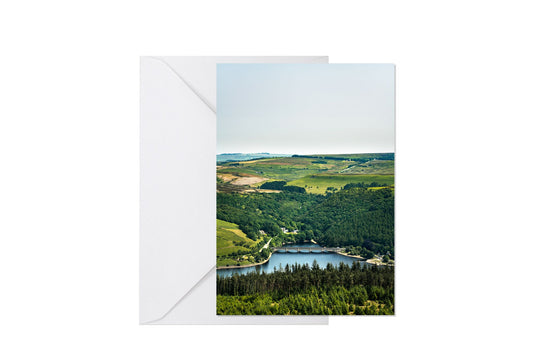 Ladybower Summer - Blank Greetings Card