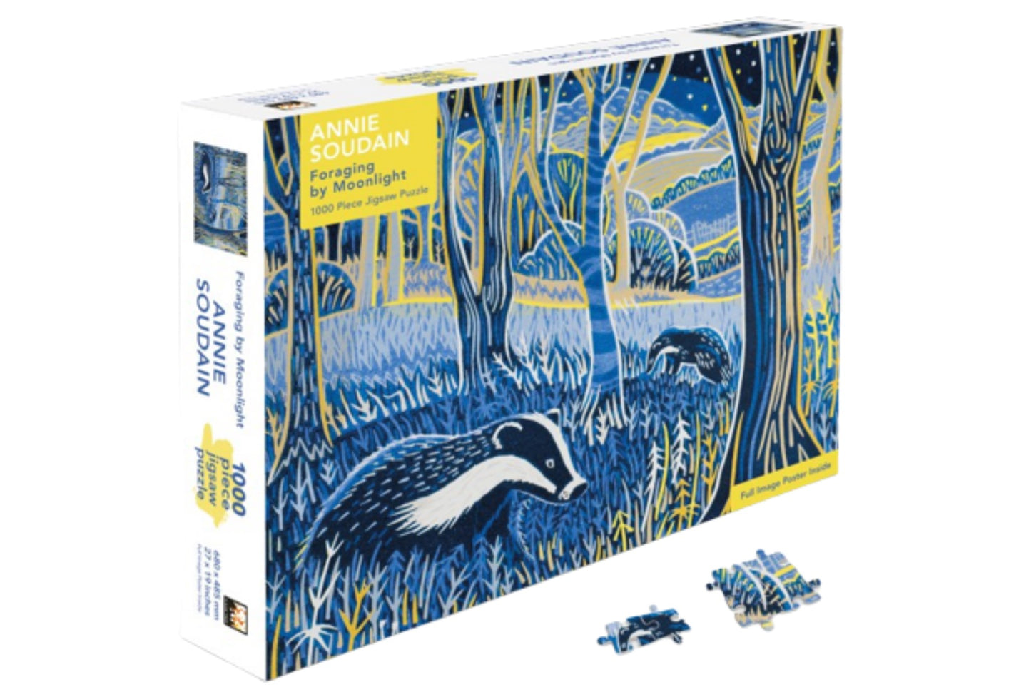 Foraging by Moonlight 1000 Piece Jigsaw Puzzle